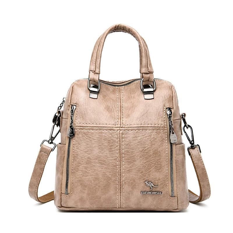 Capacious backpack, shoulder bag, one-shoulder bag for traveling