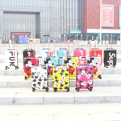 20 Draw bar box duck sup Gift Box trunk Password lock Universal wheel Printing customized logo student