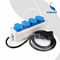 斯普威尔移动电源插排 斯普威尔SW-4S1609塑料插座盒成套 明装插