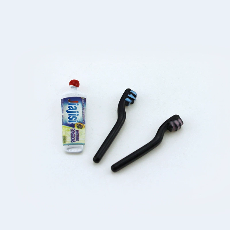 52 кукольный домик аксессуары для кукольного домика ob11 миниатюрные украшения для еды мини зубная паста костюм для зубной щетки G116