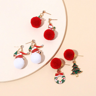 7g Weight Earrings Classification Wedding, Travel, Birthday, Festival Occasion Flower Pattern Women'S Gender Vintage Style Style Gold Color Fashion Resin Flower Earrings 无