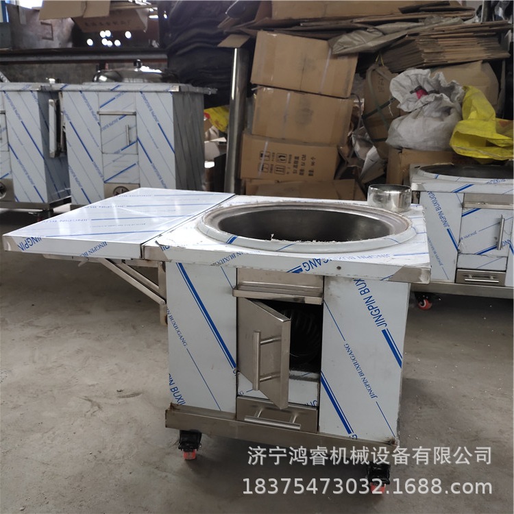 宁夏节能地锅土灶台 可移动柴火饭大锅台 节能商用柴火炉|ms