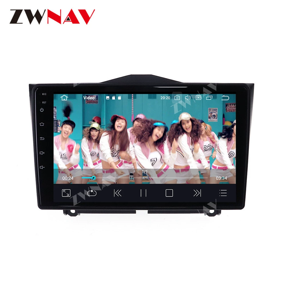 Full touch screen Android 10 is suitable for Rada Granda 2017-2018 central control large screen all-in-one