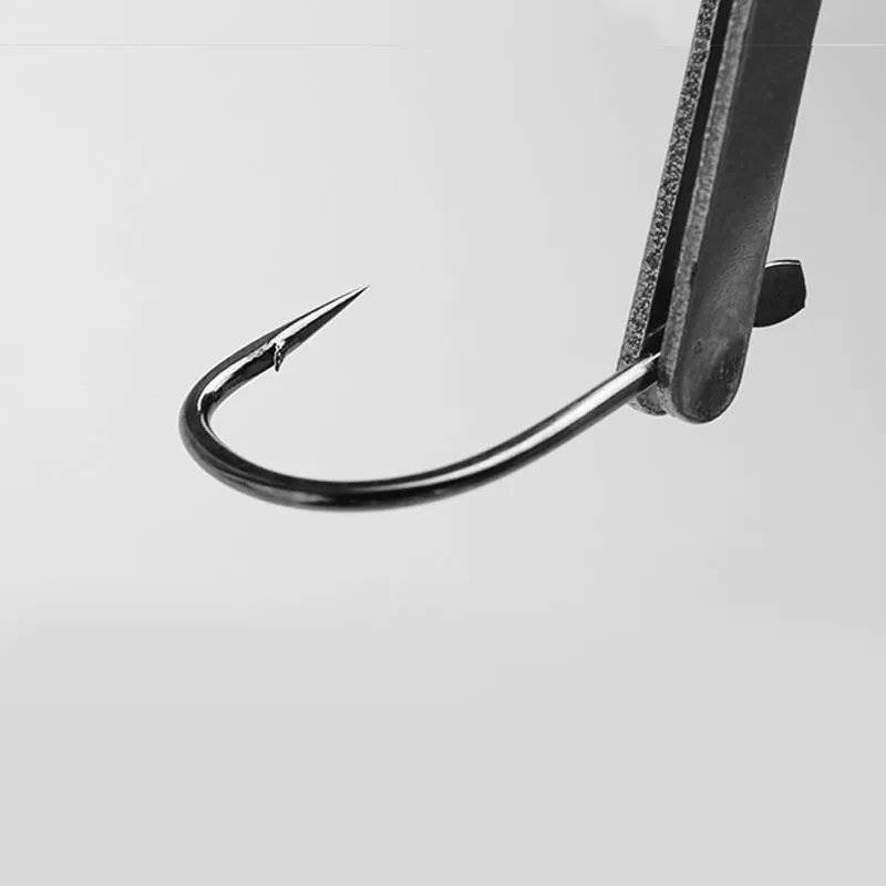 Yipou fish hook crooked mouth bulk with piercing fish fishing carp pintes fishing hook fishing fishing gear supplies 100 pieces