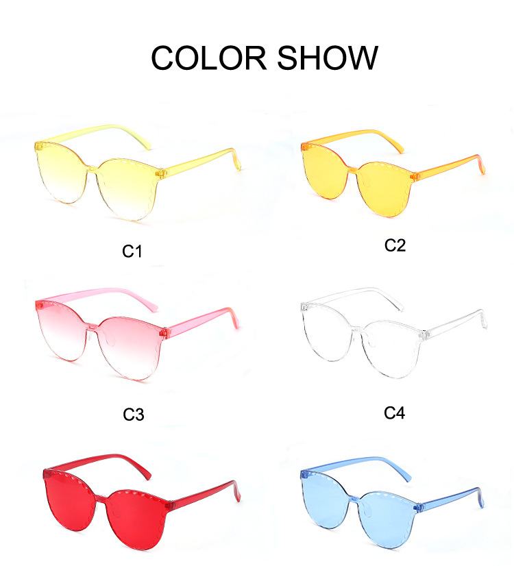 Children Unisex Cute Solid Color Pc Cat Glasses Sunglasses display picture 2
