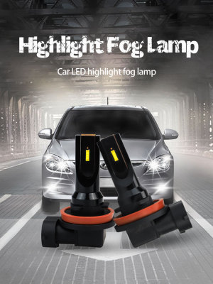 廠家直銷1860光源/6000k汽車霧燈燈泡9005/9006/H10 LED前照燈