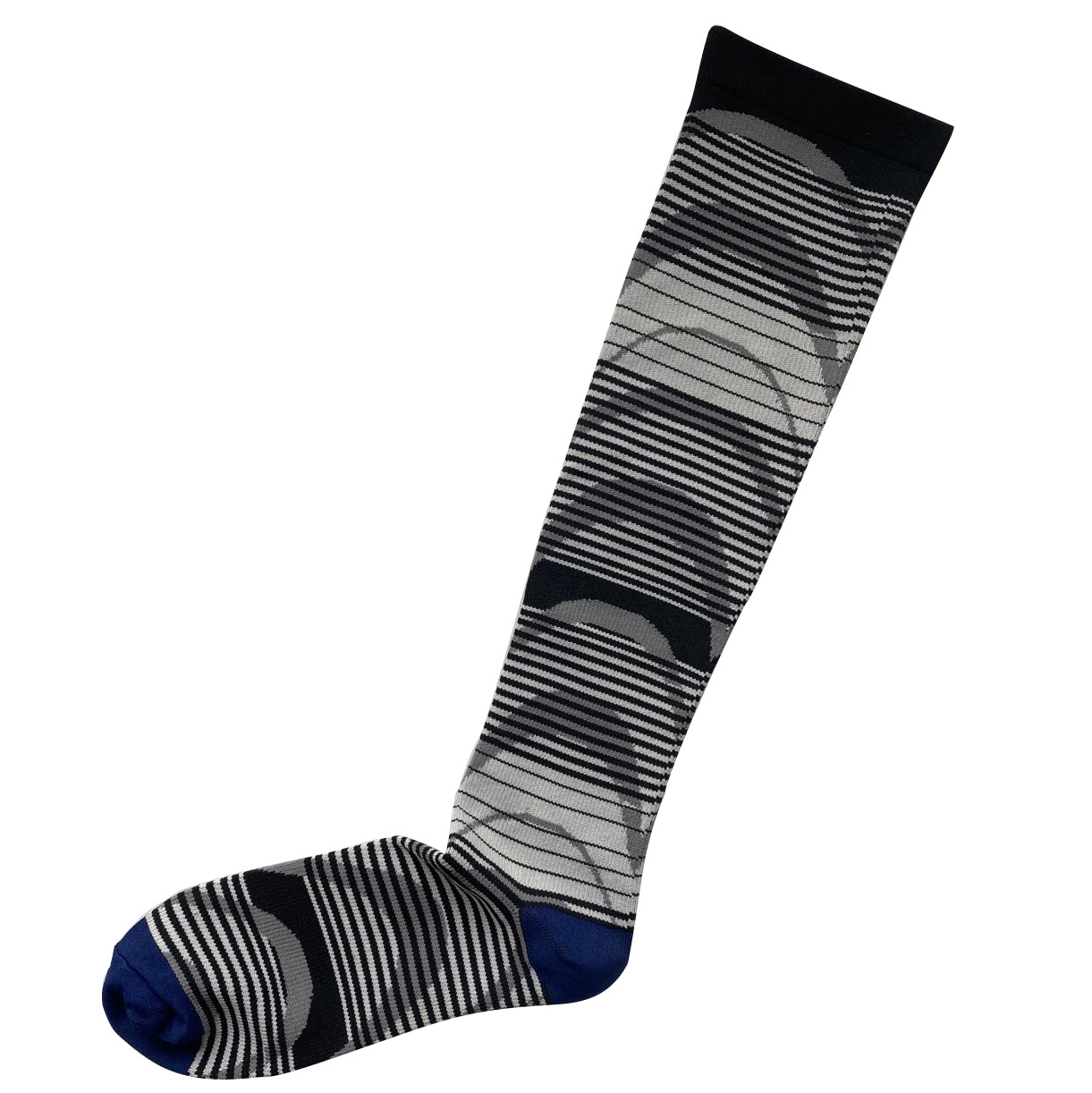 Unisexe Des Sports Géométrique Fibre D'acétate Nylon Crew Socks Une Paire display picture 7