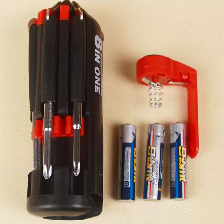 Universal screwdriver, tools set, 6 pieces