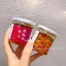 与李湘食 手工湘酱彩色辣椒酱彩椒莴笋片酸豆角乡里外婆菜 6斤/箱