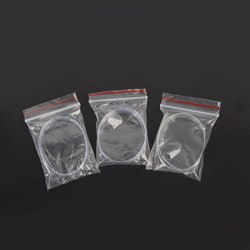 Mirror frame heat shrink film protective sleeve, available in three sizes (small, medium, large) as an optional eyewear accessory.