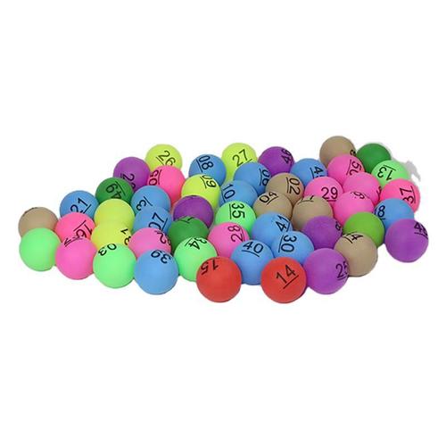Huisheng digital color ball PP material table tennis table tennis ball promotion training color table tennis modified