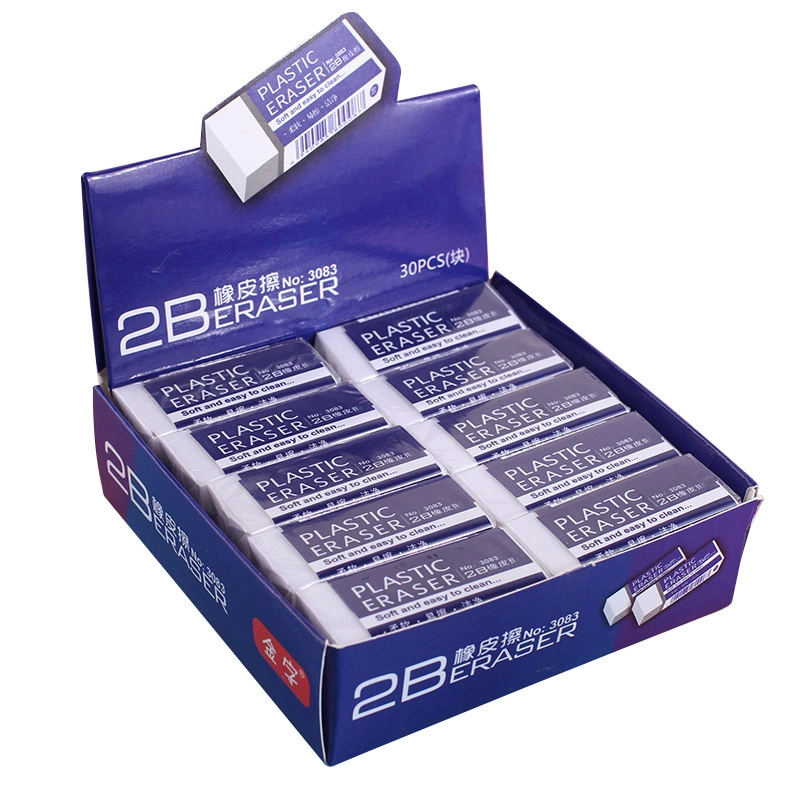 White children's eraser for elementary school students, wholesale