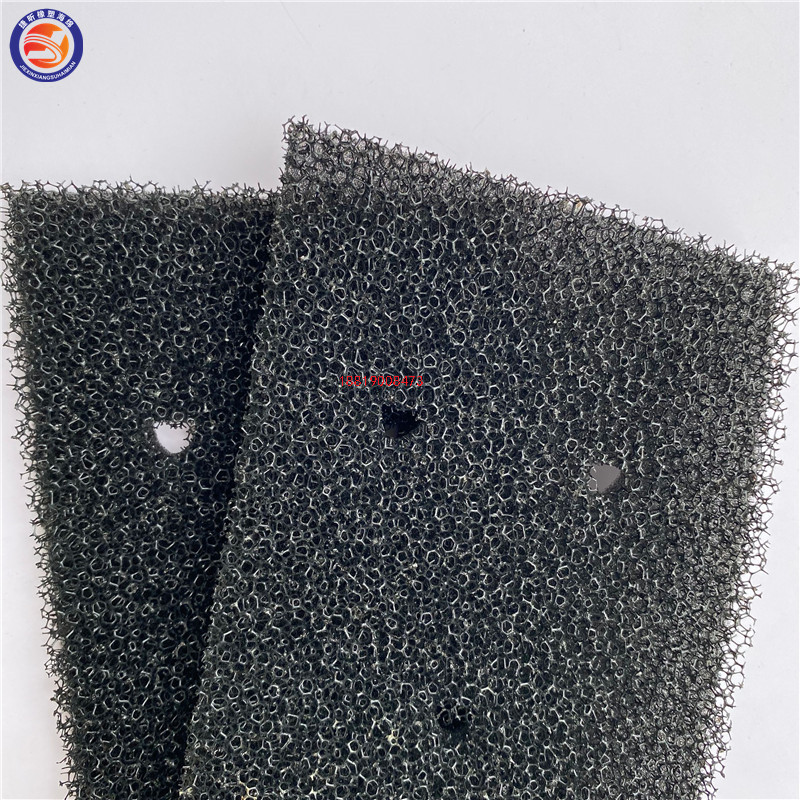 亚马逊热卖 15mm电子棉复合水质过滤海绵 降噪消音透气pu过滤棉