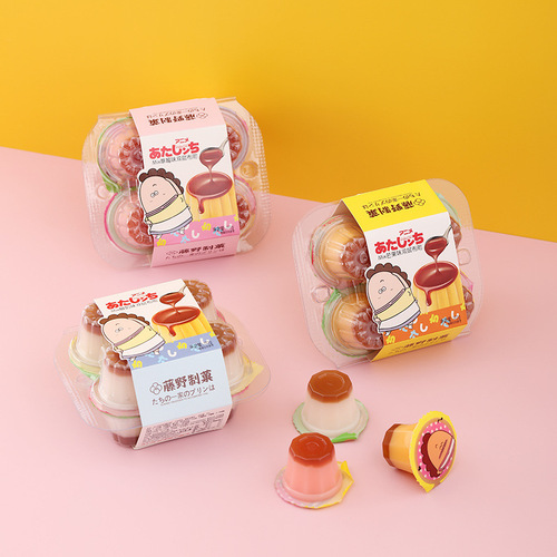 Yongjiake Mix Double-layer Fabric Town Summer Multi-flavor Fruit Jelly Mango Pudding Children's Gift Full Carton Manufacturer Wholesale