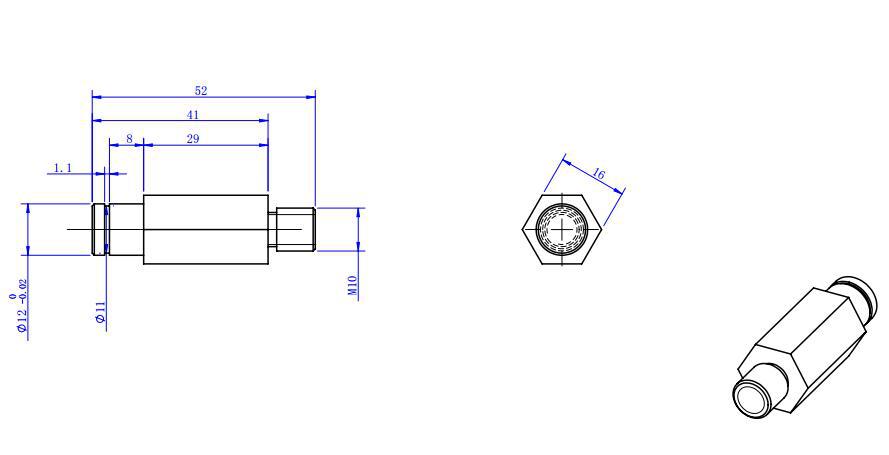 一拖二口罩机零部件配件口罩机配件口罩机零配件张紧轴