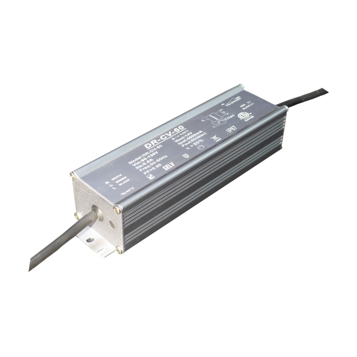 12V 24V250W 灯带灯条模组LED调光开关电源 恒压Dali数字调光驱动