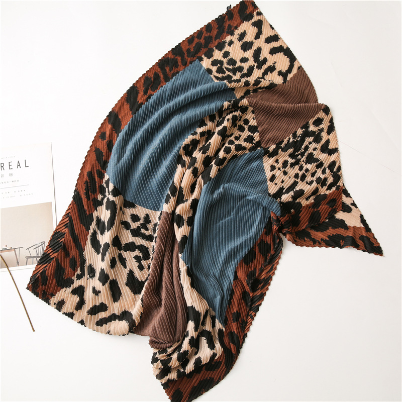 Fashion Crepe Craft Cotton Linen Scarf display picture 4