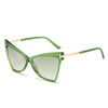 Fashionable trend sunglasses, European style, cat's eye, internet celebrity