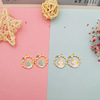 Accessory, pendant, earrings handmade, Korean style, wholesale