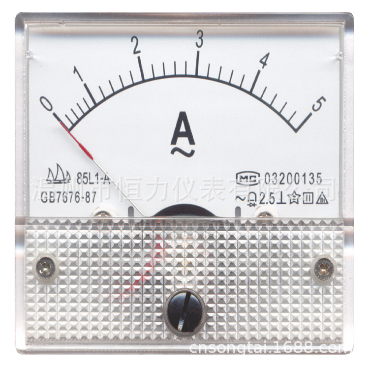 厂家供应85L1 整流式交流电压表指针式板表整流式交流电压表