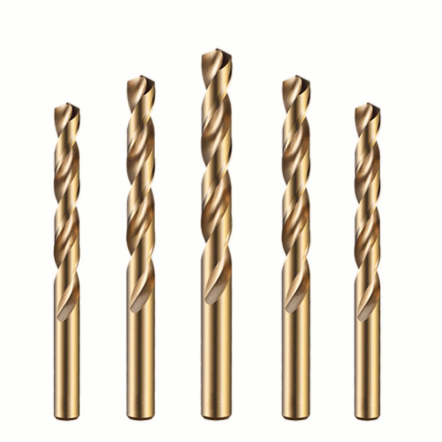 M35 cobalt straight shank twist drill drilling bit HSS high speed steel metal steel plate iron plate stainless steel twist drill