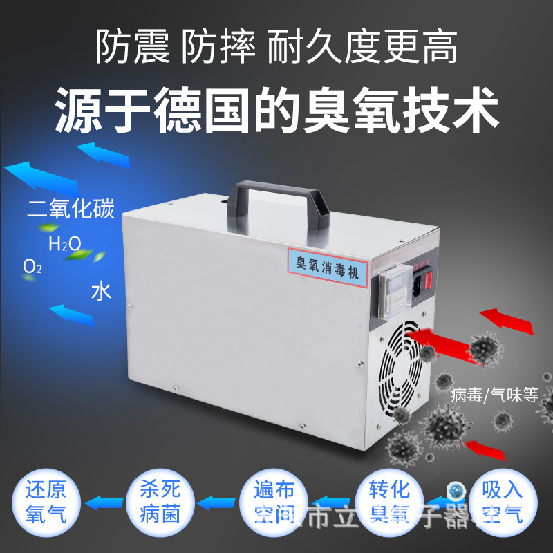 臭氧发生器消毒机家用除甲醛异味空气净化器杀菌水处理机厂家直销