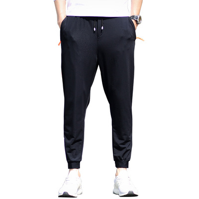 Sports pants train Easy Quick drying leisure time Thin section Borneol ventilation football run Bodybuilding Large trousers Commentaries