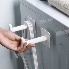 Clothes Hanger Organizer Rack: A Versatile, No-Drill Wall-Mounted Storage Solution for Balconies, Laundry Areas, and Multiple Scenarios