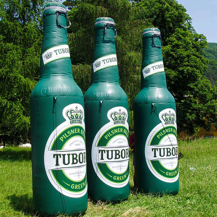 啤酒瓶充气模型充气模型瓶模广告啤酒瓶瓶子模型