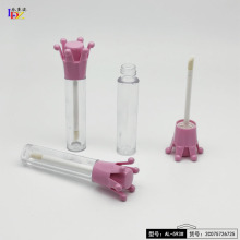 皇冠 唇彩管 唇釉瓶 透明瓶管 容量 2.8ml 分装瓶 空管 圆管