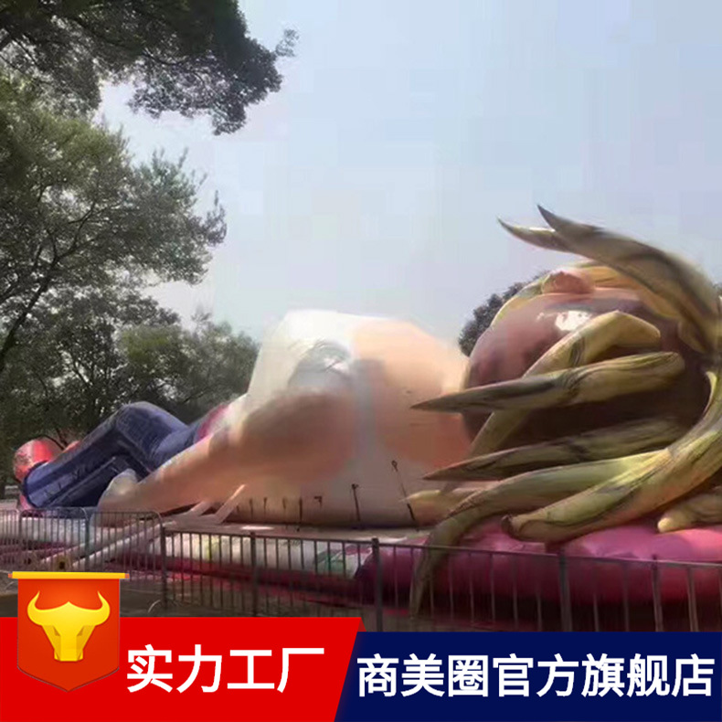 大型影视卡通人物雕塑商业美陈户外广场小区制作搭建玻璃钢工厂