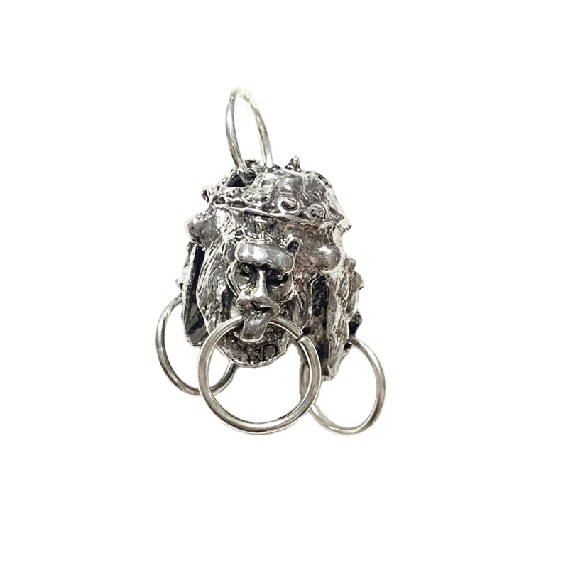 Domineering lion head braces