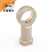 杆端关节轴承毛坯锻造锻件加工五金毛胚汽车车件压件阳极氧化锻打