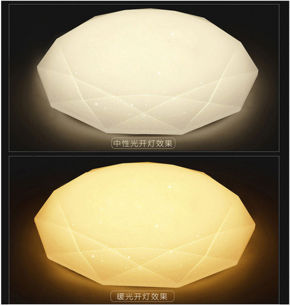 LED modern and minimalistic ceiling light