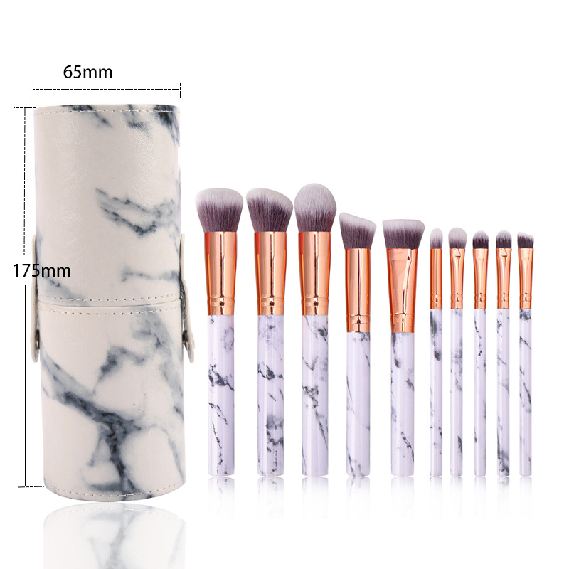 Fashion Marble-pattern Makeup Brush Sets Wholesale Nihaojewelry display picture 2