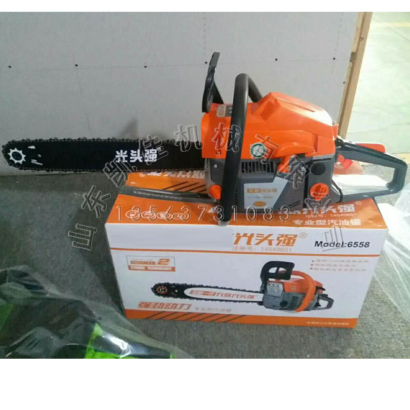 大功率油锯伐木锯便携式小油锯单手锯小型汽油锯汽油链锯凯佳供应