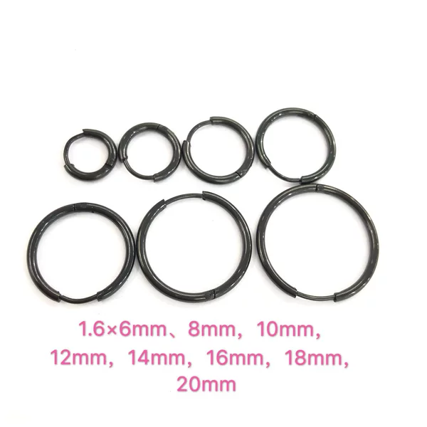 New earring stainless steel vacuum plating factory direct sales