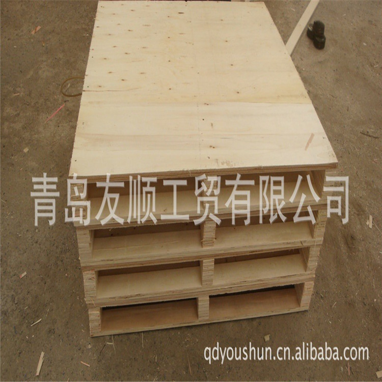 加厚青岛木托盘厂家 经久耐用实木托盘 熏蒸木托盘按需制作 木架