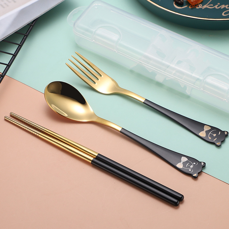 블랙 골드 3 피스 세트