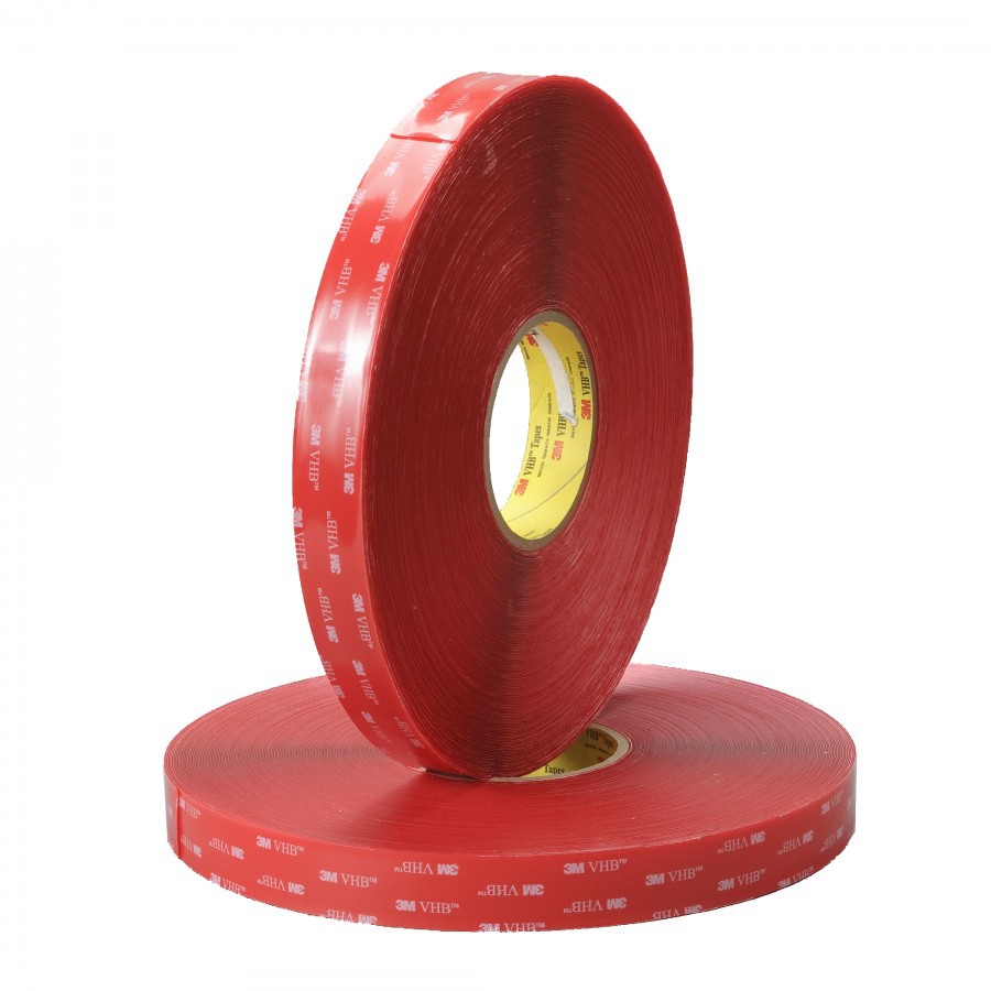 3M透明VHB泡棉双面胶3M4905强力粘性双面胶带防水耐温无痕双面胶