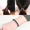 Hair rope, black ponytail, hair accessory, elastic case, Korean style, simple and elegant design