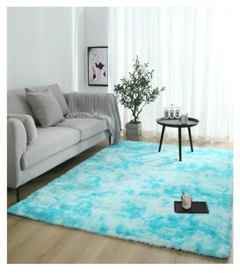 家居客厅地毯,卧室满铺地垫,阳台垫,入户门垫,榻榻米垫,可定制扎染地毯