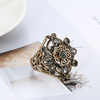 European and American retro new ring gray drilling hand decorative banquet decoration supports a generation of power manufacturers