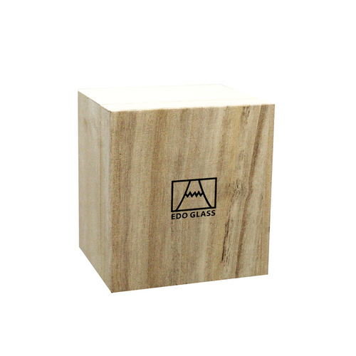 Handmade wooden box wooden packaging box jewelry candy box snow mountain cup Fuji mountain cup wooden box wholesale