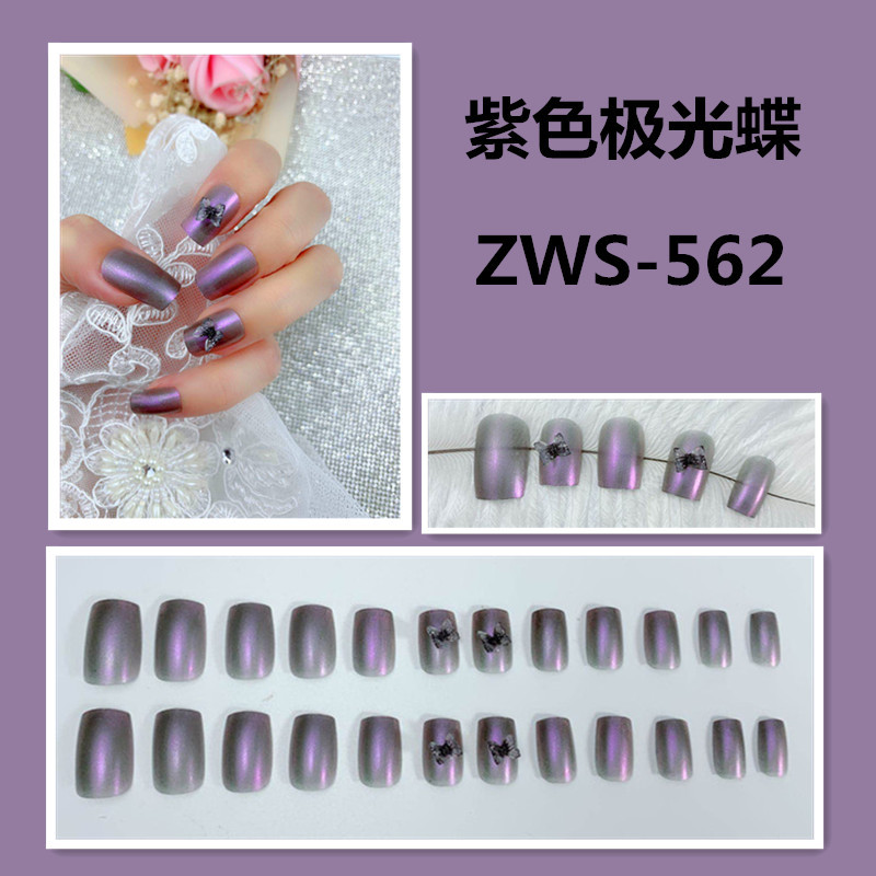 Uñas postizas completas de diamante boda