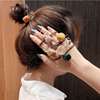 Goods, crystal, hair rope, universal shampoo, hair accessory, Korean style, simple and elegant design, internet celebrity