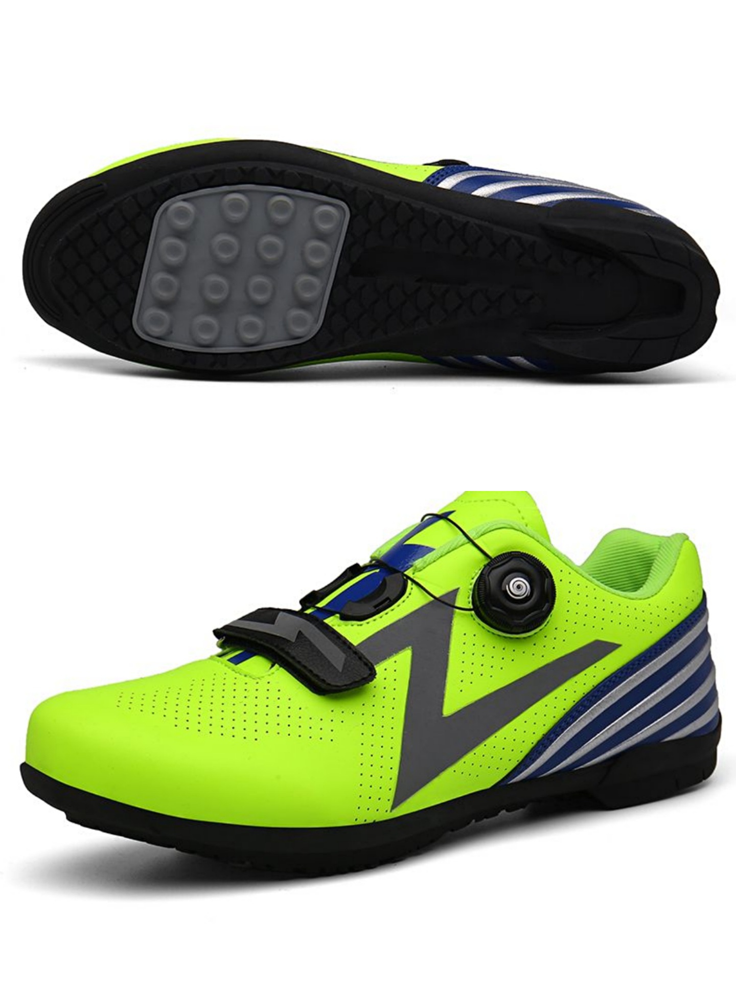 025 잠금 장치가없는 형광 녹색