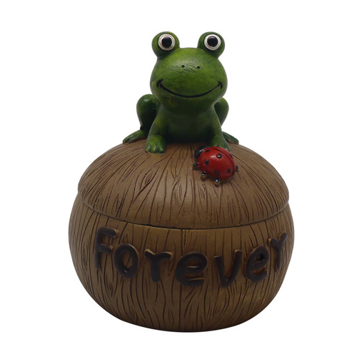 Cross-border foreign trade creative cartoon personality animal ashtray resin crafts ornaments home furnishings