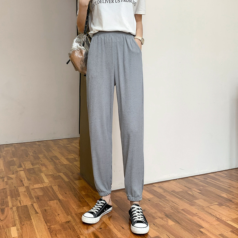 Pantalon léger femme en coton - Ref 3430172 Image 3