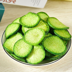 Charming Flavor Green Radish Slices Green Radish Dried Bag Radish Crisps Strips Fruits and Vegetables Crisps Vegetable Dried
